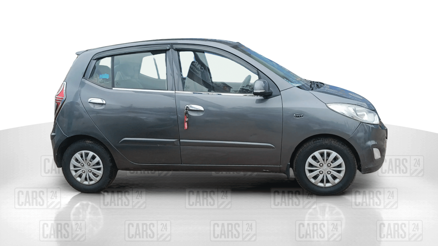2013 Hyundai i10 SPORTZ 1.2, Petrol, Manual, 1,08,337 km, Right Side View