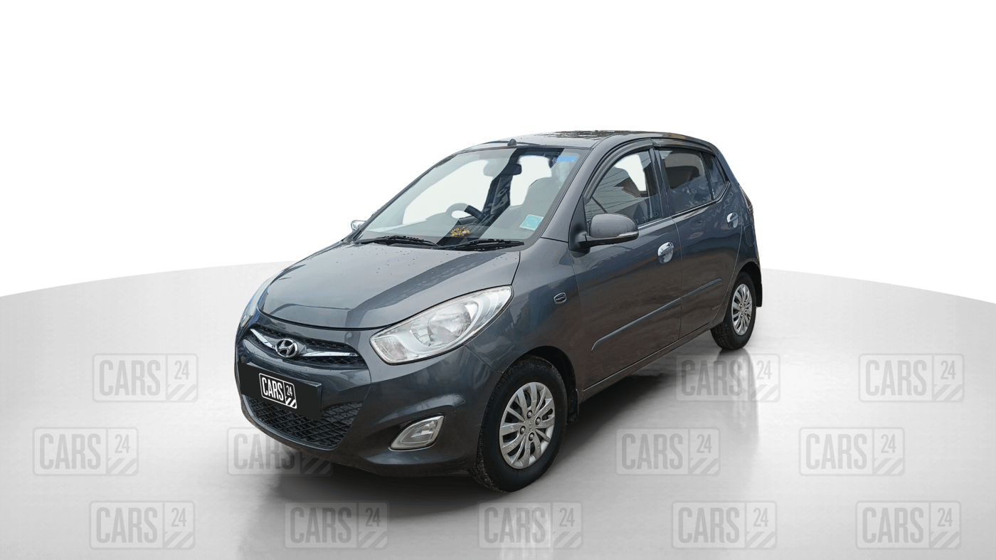 2013 Hyundai i10 SPORTZ 1.2, Petrol, Manual, 1,08,337 km, Left Front Diagonal