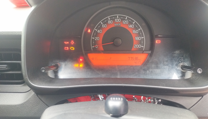 2021 Maruti IGNIS SIGMA 1.2, Petrol, Manual, 77,536 km, Odometer Image
