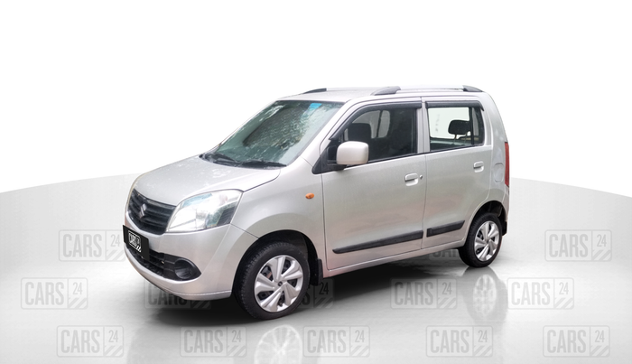 2011 Maruti Wagon R 1.0 VXI, Petrol, Manual, 73,971 km, Left Front Diagonal