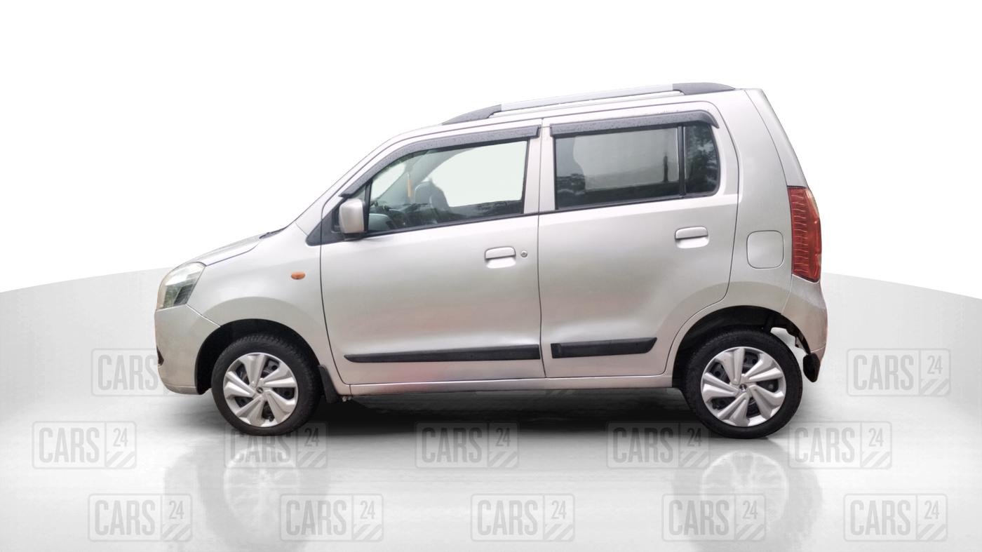 2011 Maruti Wagon R 1.0 VXI, Petrol, Manual, 73,971 km, Left Side