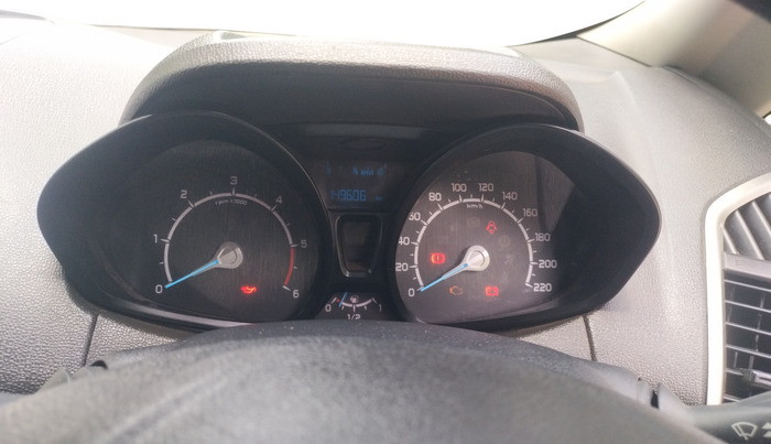 2015 Ford Ecosport AMBIENTE 1.5L DIESEL, Diesel, Manual, 1,49,606 km, Odometer Image