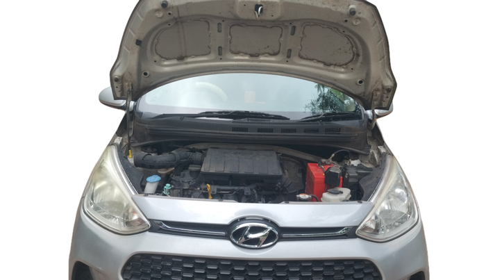 2018 Hyundai Grand i10 MAGNA 1.2 KAPPA VTVT, Petrol, Manual, 22,350 km, Open Bonnet