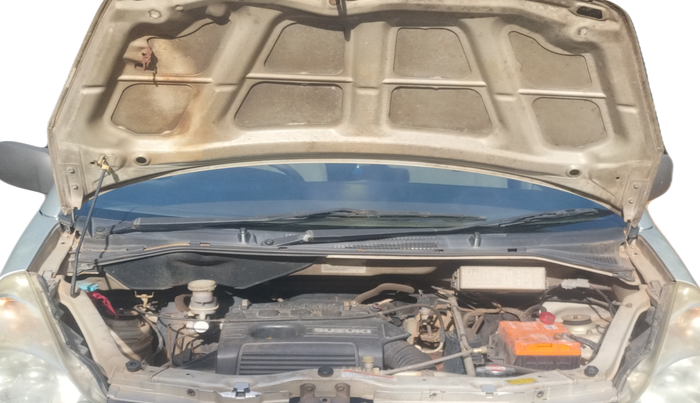 2010 Maruti Zen Estilo LXI, Petrol, Manual, 75,670 km, Open Bonnet