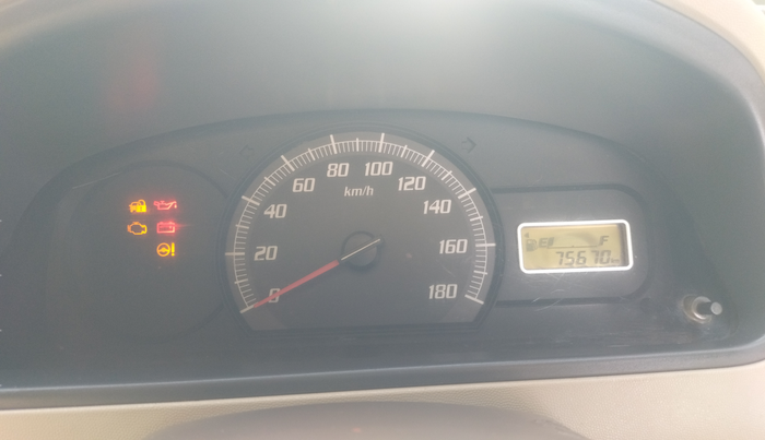 2010 Maruti Zen Estilo LXI, Petrol, Manual, 75,670 km, Odometer Image