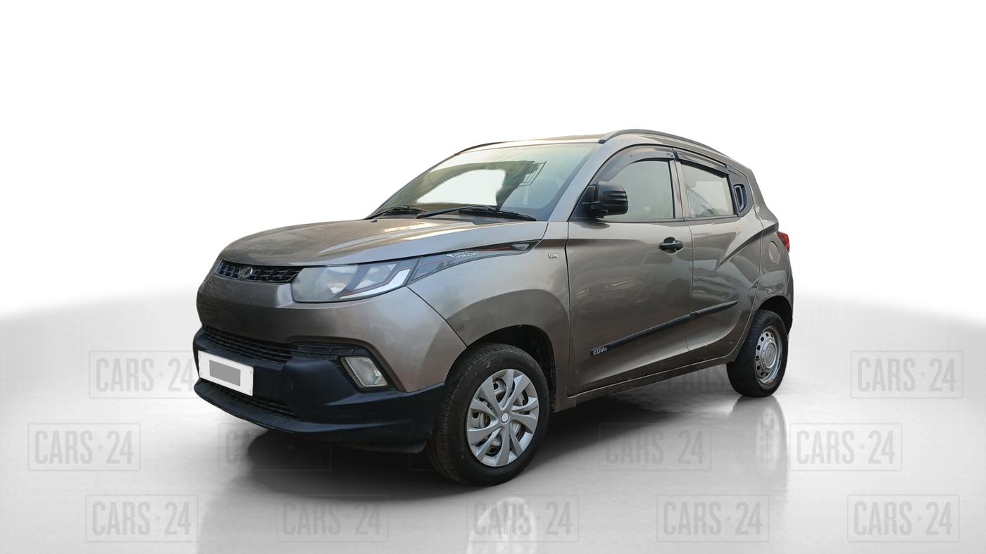 2016 Mahindra Kuv100 K2 D 6 STR, Diesel, Manual, 86,855 km, Left Front Diagonal