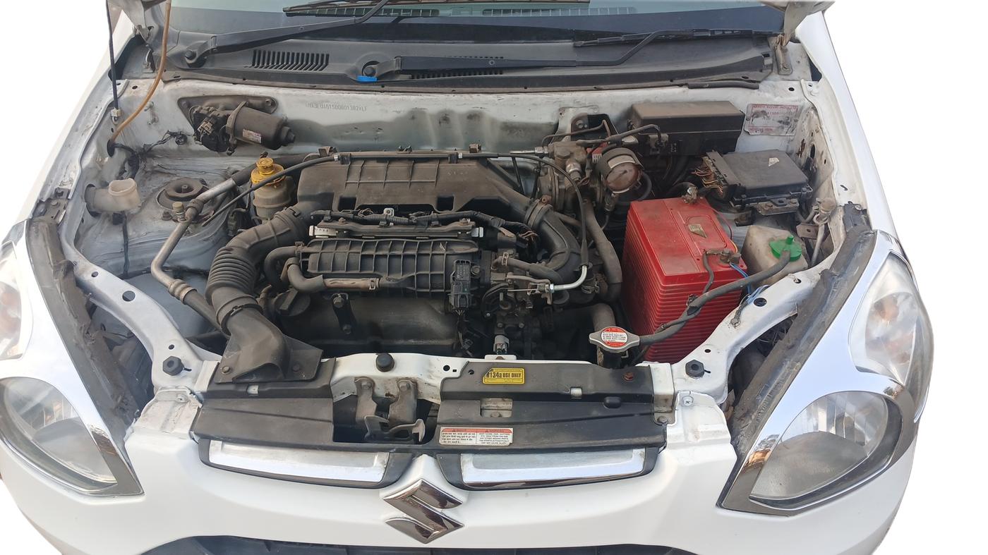 2015 Maruti Alto 800 LXI CNG, CNG, Manual, 91,500 km, Open Bonnet