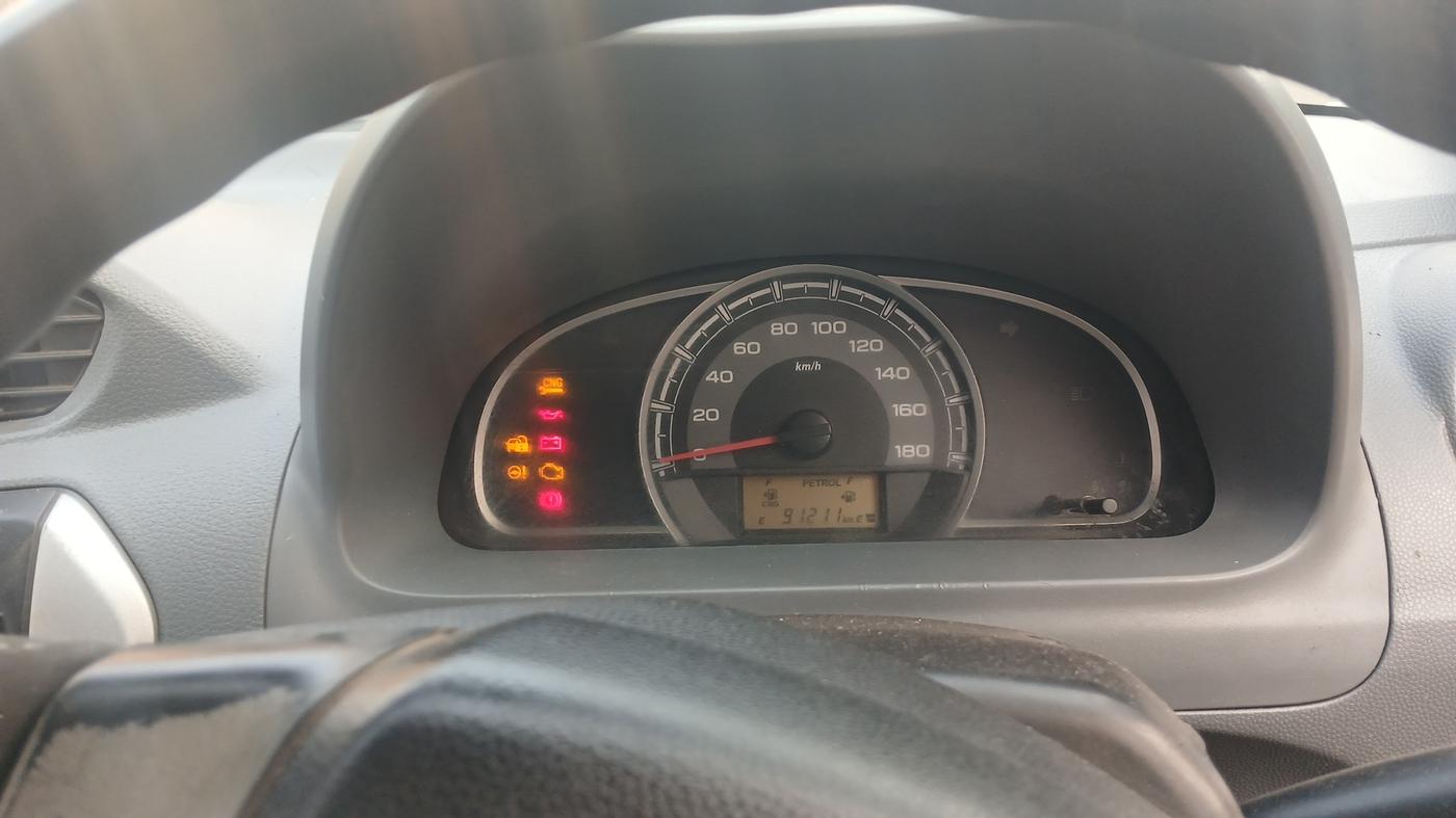 2015 Maruti Alto 800 LXI CNG, CNG, Manual, 91,500 km, Odometer Image