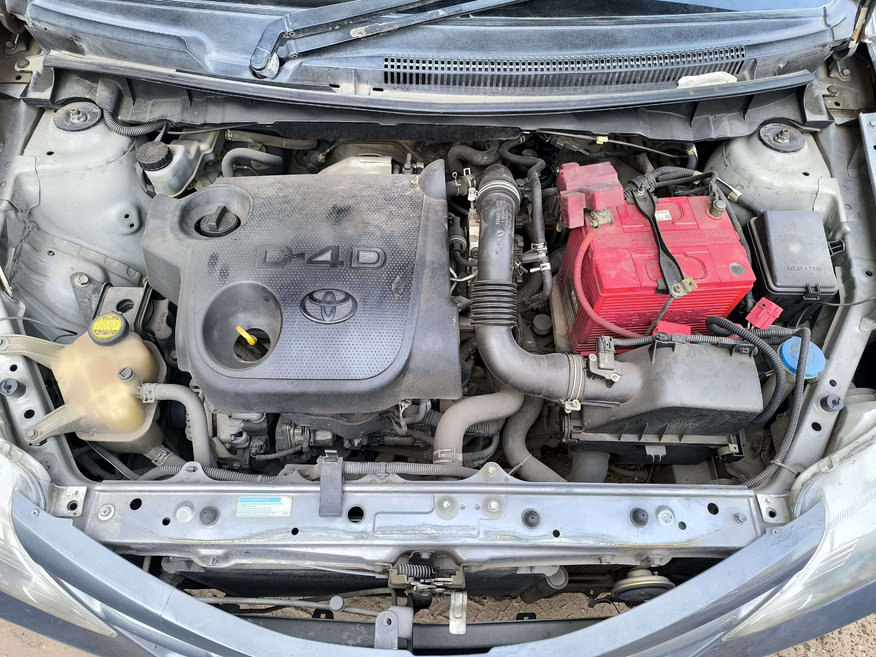 2013 Toyota Etios GD, Diesel, Manual, 92,197 km, Open Bonnet