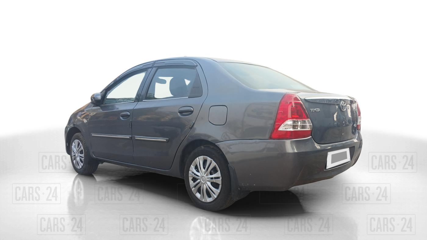2013 Toyota Etios GD, Diesel, Manual, 92,197 km, Left Back Diagonal