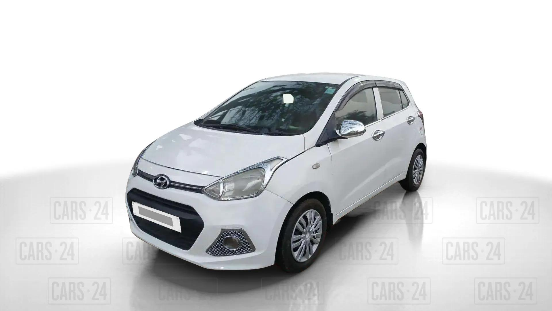 2013 Hyundai Grand i10 MAGNA 1.1 CRDI, Diesel, Manual, 91,996 km, Left Front Diagonal