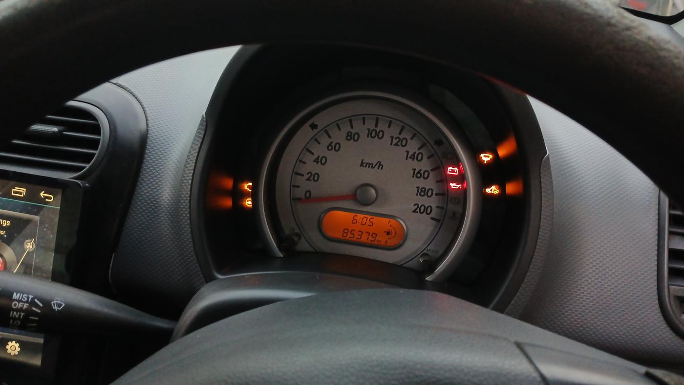 2011 Maruti Ritz LDI, Diesel, Manual, 85,397 km, Odometer Image
