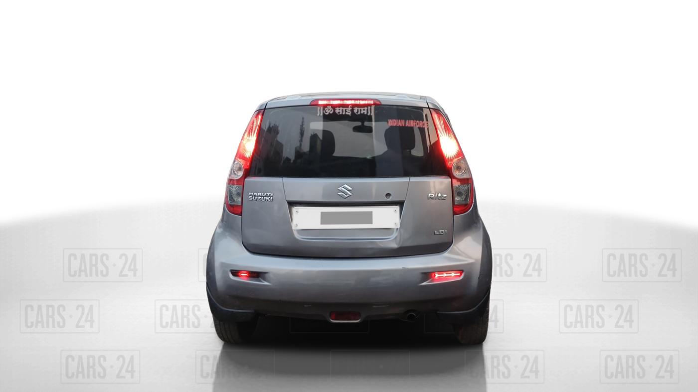 2011 Maruti Ritz LDI, Diesel, Manual, 85,397 km, Back/Rear