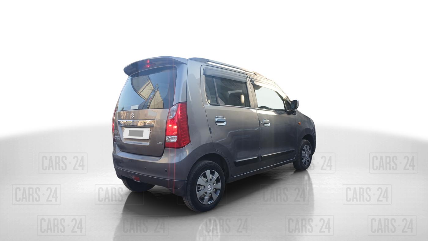 2015 Maruti Wagon R 1.0 LXI CNG, CNG, Manual, 87,000 km, Right Back Diagonal