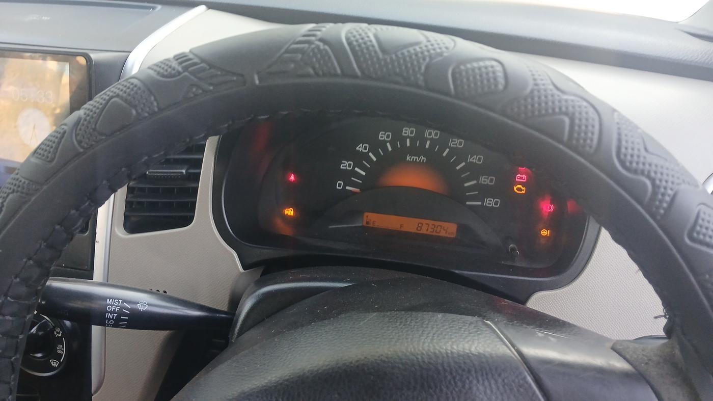 2015 Maruti Wagon R 1.0 LXI CNG, CNG, Manual, 87,000 km, Odometer Image