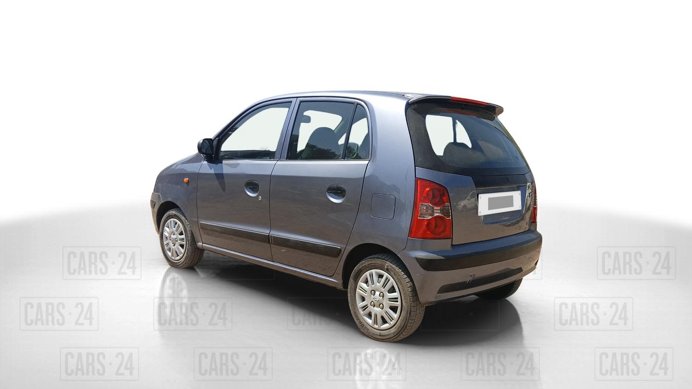 2011 Hyundai Santro Xing GLS, Petrol, Manual, 36,866 km, Left Back Diagonal