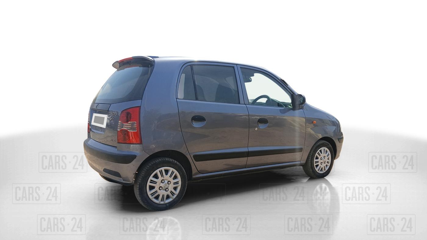 2011 Hyundai Santro Xing GLS, Petrol, Manual, 36,866 km, Right Back Diagonal