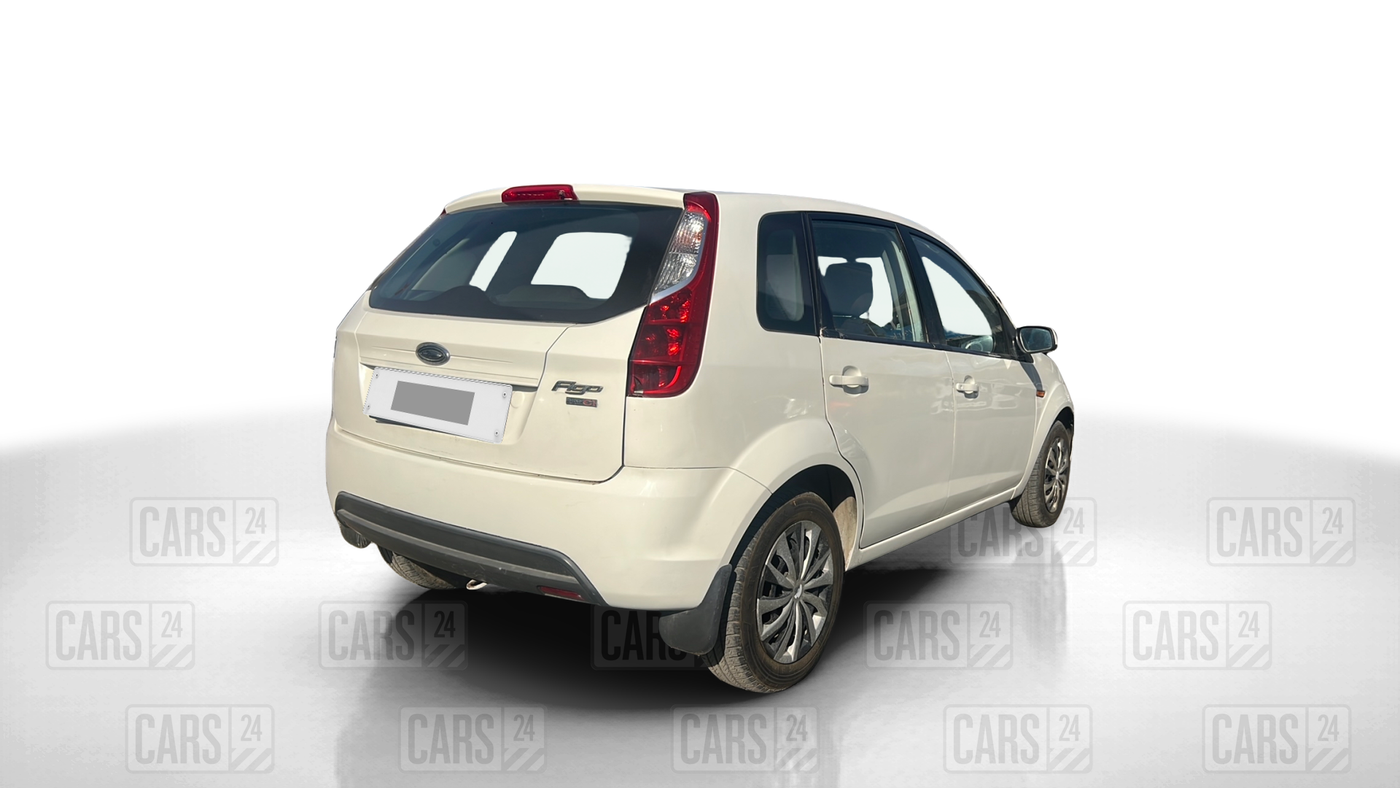 2012 Ford Figo EXI 1.4 DIESEL, Diesel, Manual, 1,23,942 km, Right Back Diagonal