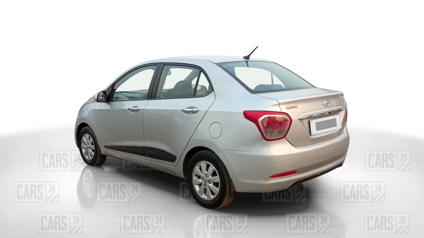2014 Hyundai Xcent SX 1.2, Petrol, Manual, 77,005 km, Left Back Diagonal