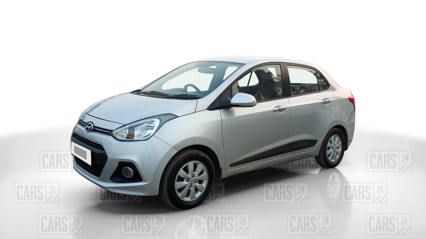 2014 Hyundai Xcent SX 1.2, Petrol, Manual, 77,005 km, Left Front Diagonal