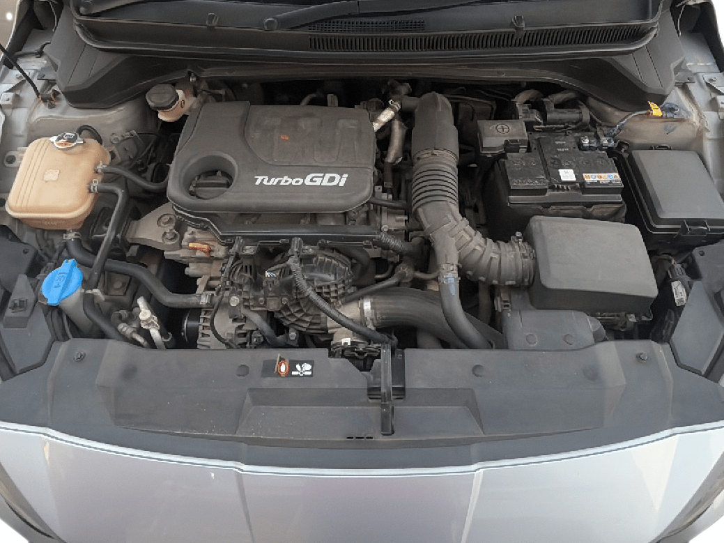 2021 Hyundai NEW I20 ASTA (O) 1.0 TURBO GDI DCT, Petrol, Automatic, 42,893 km, Open Bonnet