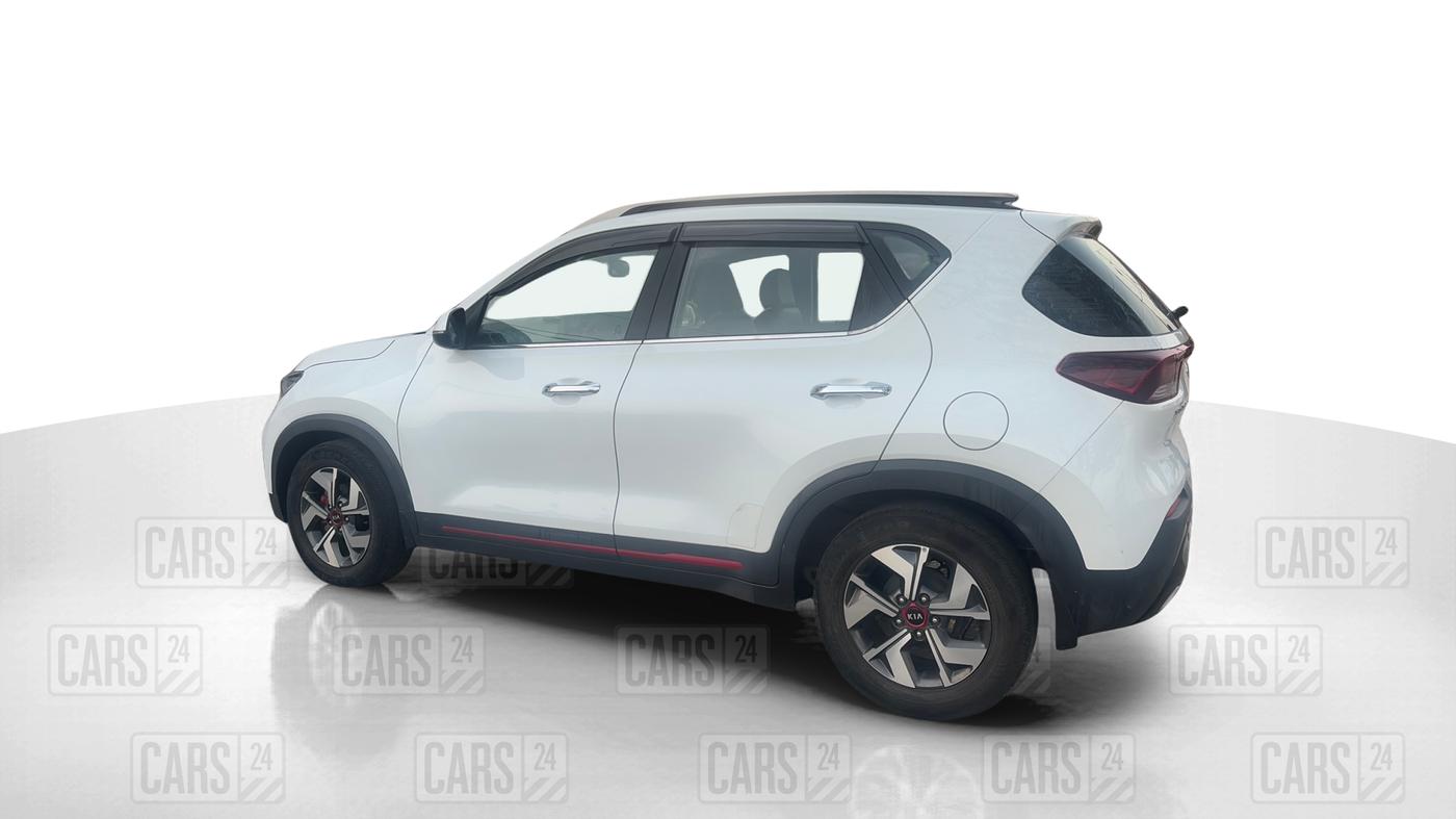2020 KIA SONET GTX PLUS 1.0 DCT, Petrol, Automatic, 55,006 km, Left Back Diagonal