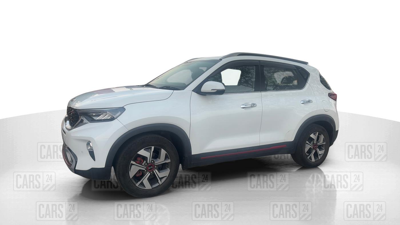 2020 KIA SONET GTX PLUS 1.0 DCT, Petrol, Automatic, 55,006 km, Left Front Diagonal