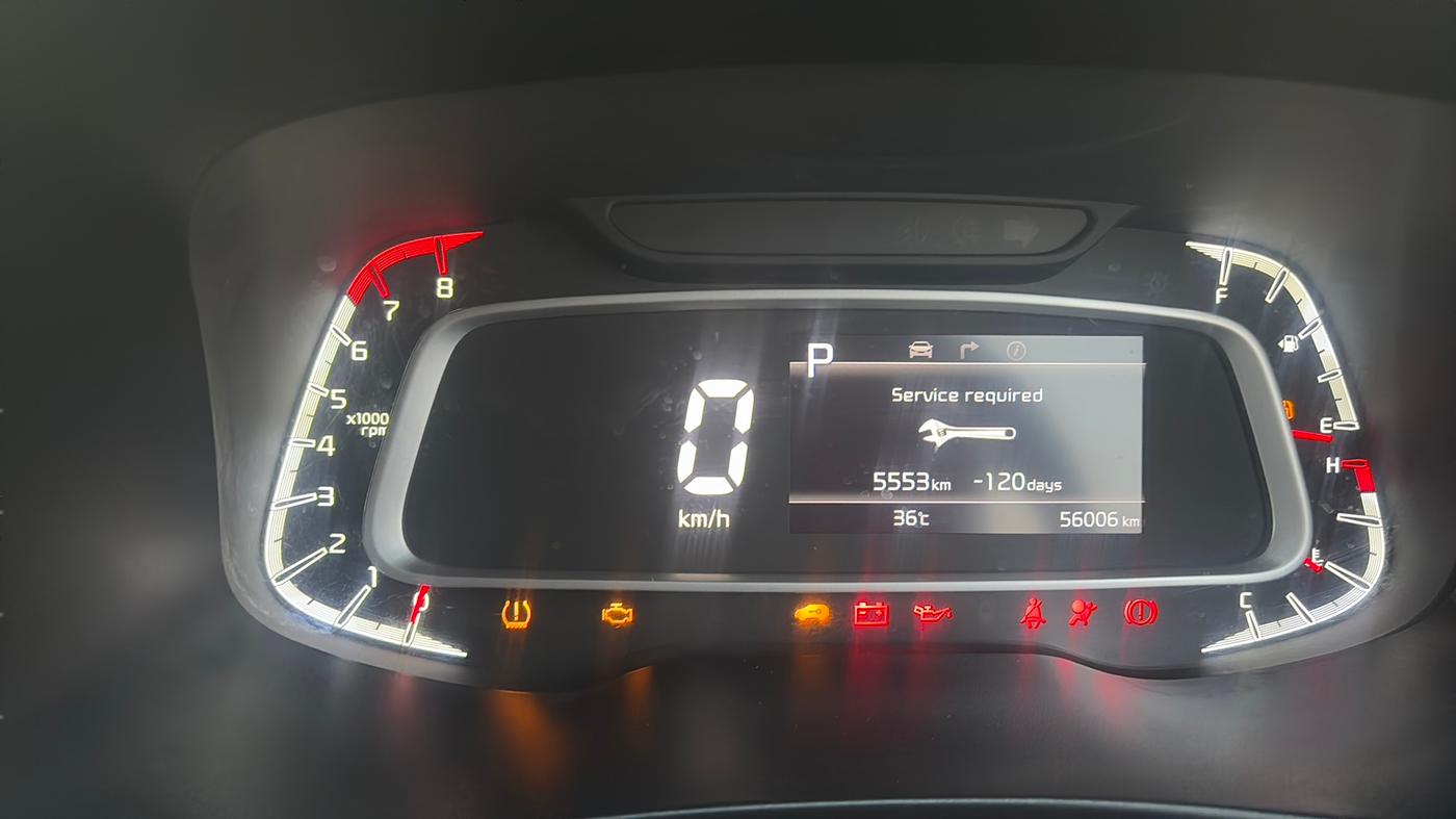 2020 KIA SONET GTX PLUS 1.0 DCT, Petrol, Automatic, 55,006 km, Odometer Image