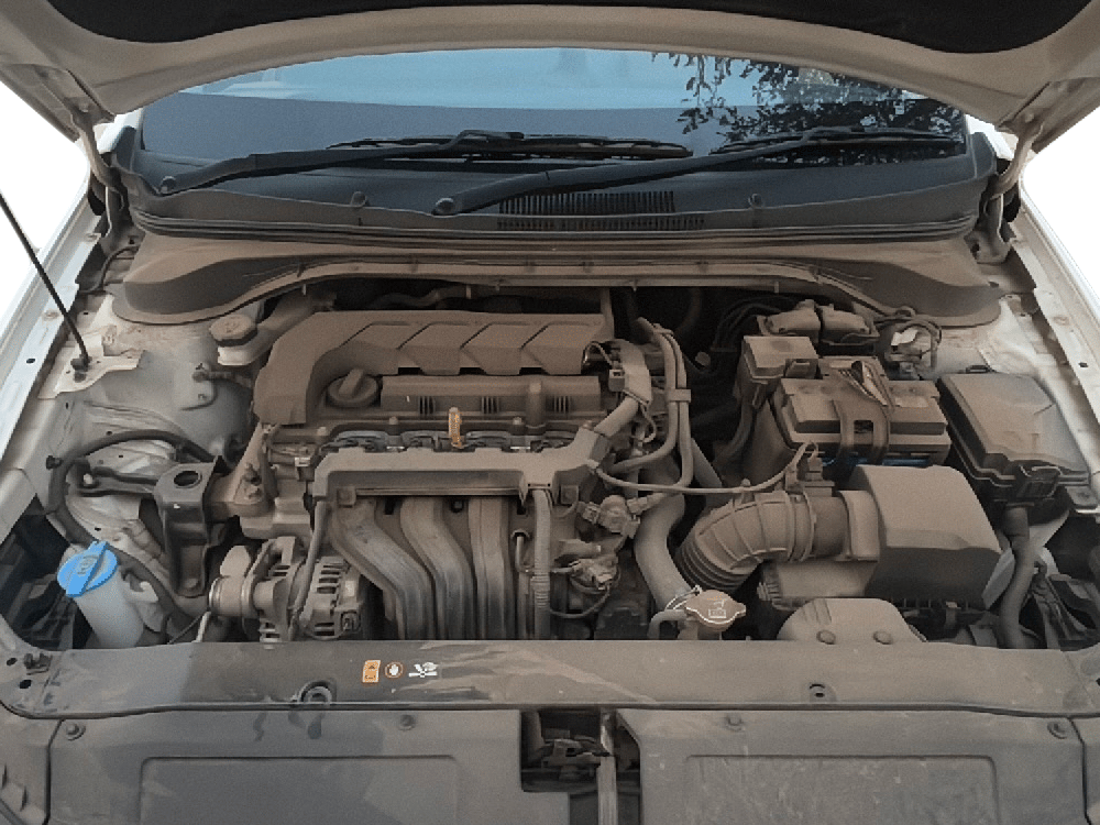 2023 Hyundai Verna SX 1.5 l MPI, Petrol, Manual, 22,481 km, Open Bonnet