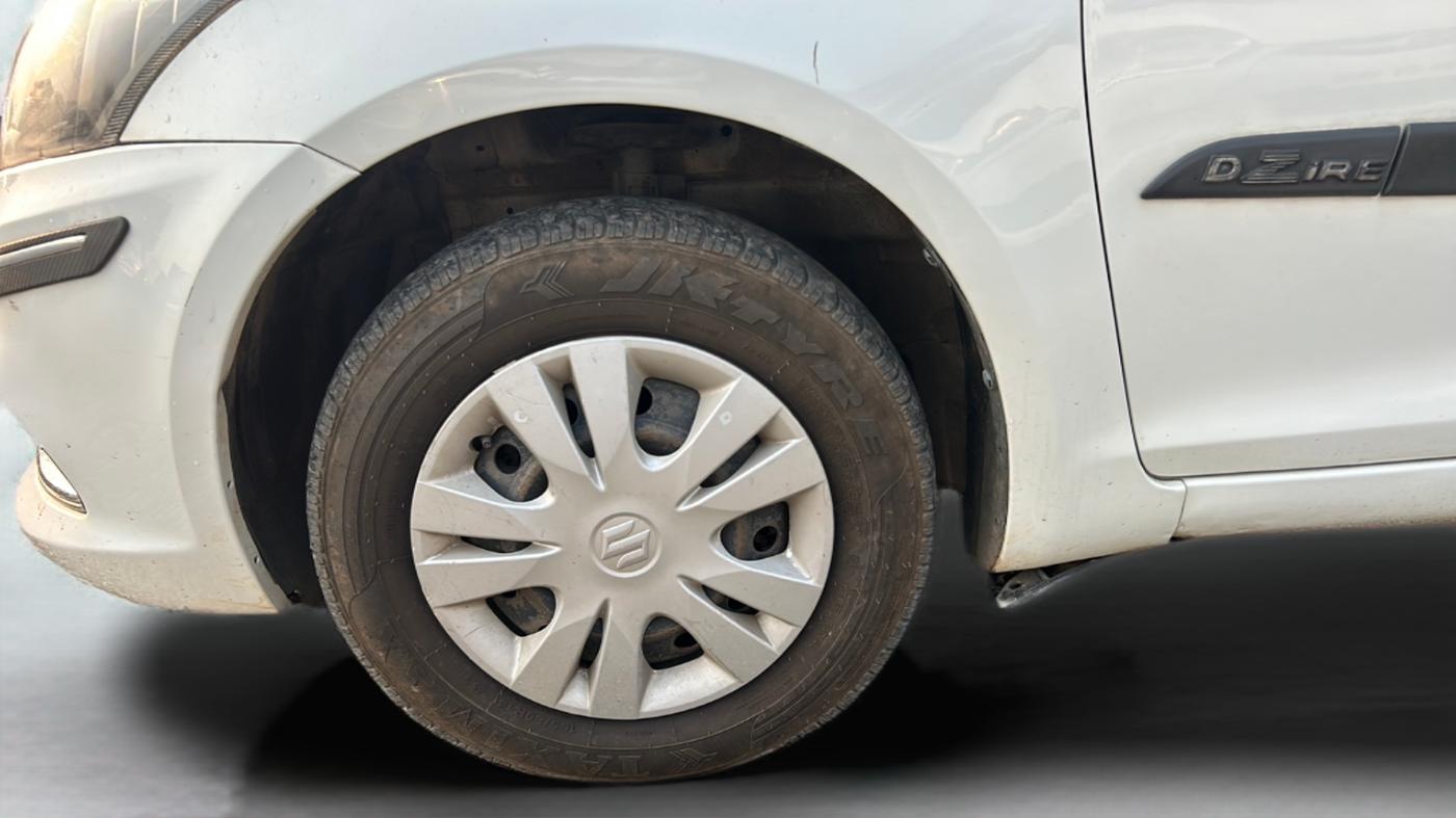 2014 Maruti Swift Dzire VDI, Diesel, Manual, 93,000 km, Left Front Wheel