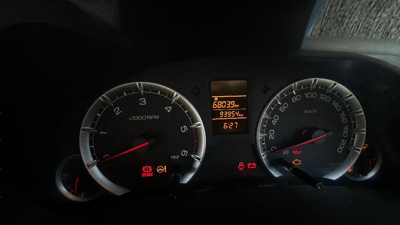 2014 Maruti Swift Dzire VDI, Diesel, Manual, 93,000 km, Odometer Image