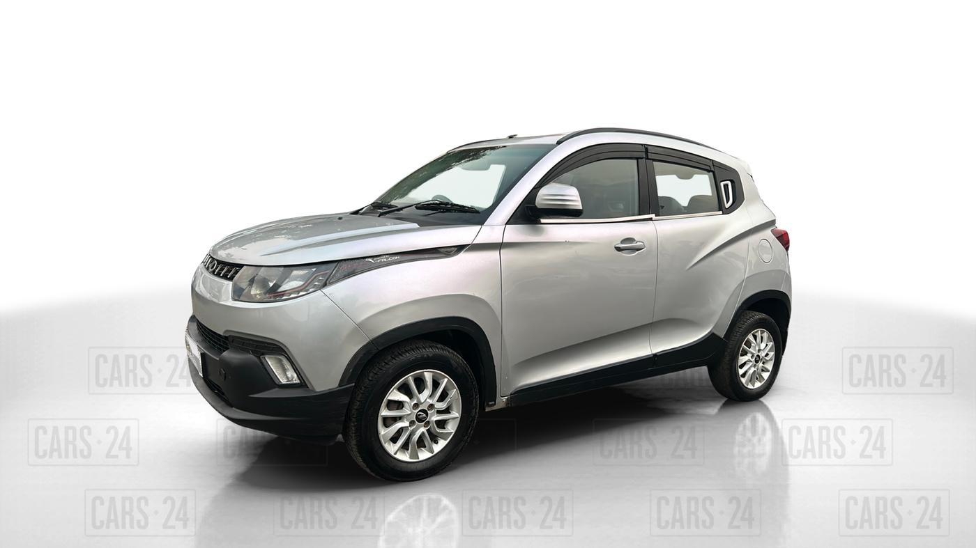 2016 Mahindra Kuv100 K8 D 6 STR, Diesel, Manual, 84,370 km, Left Front Diagonal