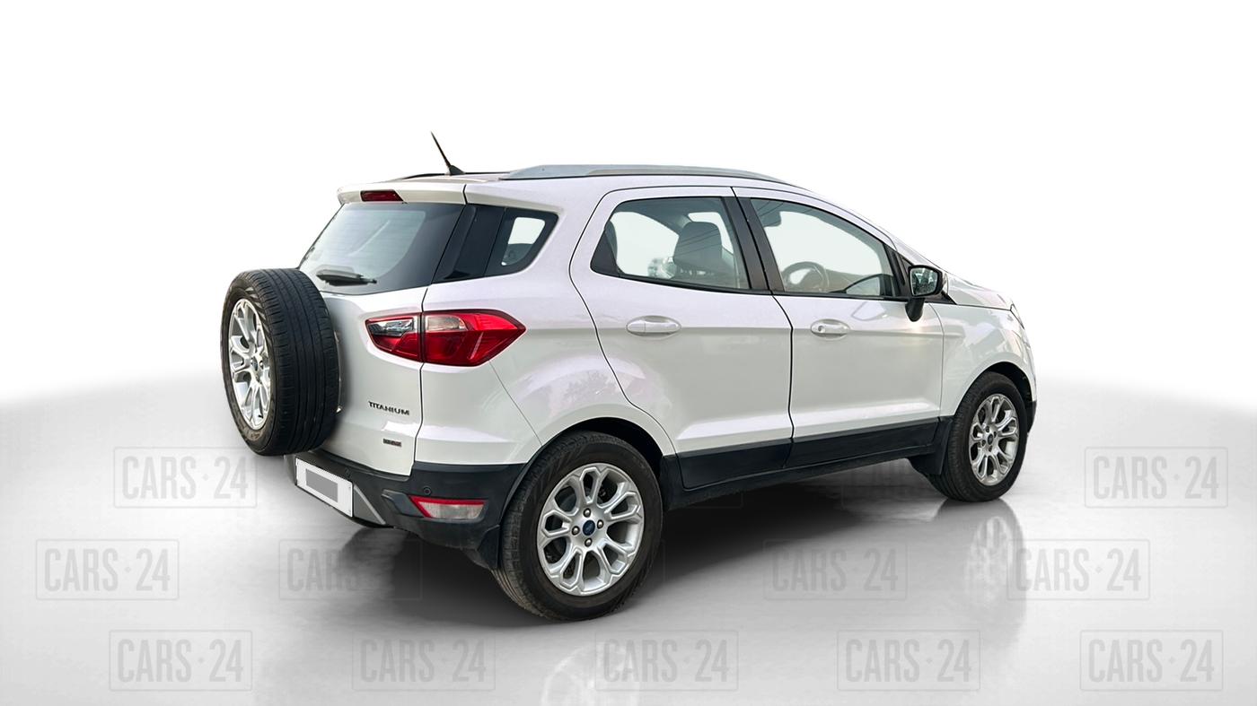 2018 Ford Ecosport TITANIUM + 1.5L DIESEL, Diesel, Manual, 85,000 km, Right Back Diagonal