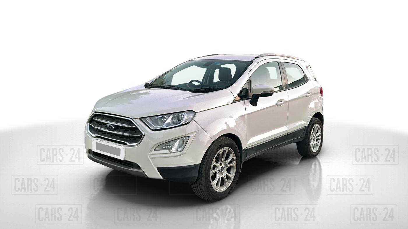 2018 Ford Ecosport TITANIUM + 1.5L DIESEL, Diesel, Manual, 85,000 km, Left Front Diagonal